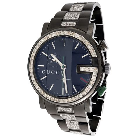 gucci 12.4 swiss made watch diamonds|digital gucci watch with diamonds.